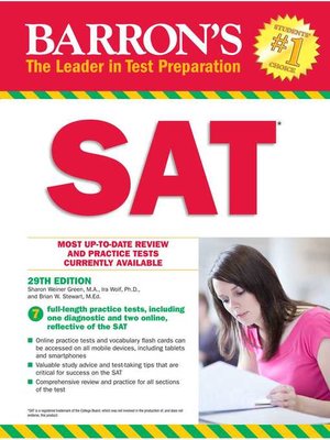 cover image of Barron's SAT